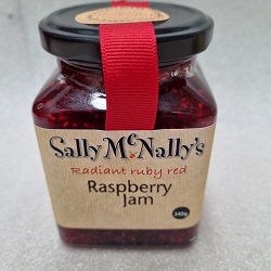 Sallys Radiant Ruby Raspberry Jam 340g