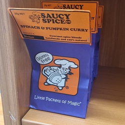 Saucy Spice Spicy Vegetable Curry Blend 25g (Med) GF